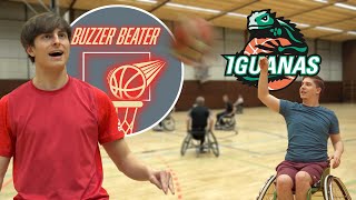 Rollstuhlbasketball  einfach mal ausprobieren bei den München Iguanas  Buzzer Beater  M945 [upl. by Nicram]