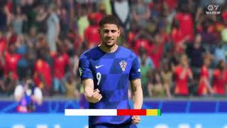 FC 24 Gameplay  España vs Croacia  campeonato Europeo 2024 [upl. by Enilorak]