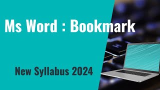 Ms word  Bookmark Introduction to computers and office automation [upl. by Eutnoj]