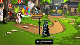 AQWorlds Getting Legendary Archfiend Class [upl. by Rowen]