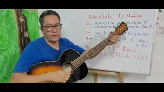 Glorifícate Juan Carlos Alvarado Tutorial Guitarra Rodrigo Ma [upl. by Einahets]