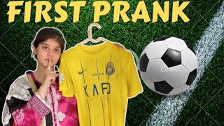 First Prank on brother  End par jooti par Gaye 🥲 [upl. by Delp]