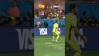 Spanyol🇪🇦  🇳🇱Belanda  world cup 2014 shorts football highlights [upl. by Azne272]