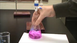 Standardization of NaOH using KHP experiment [upl. by Kathlin]