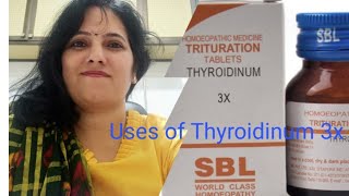 Thyroidinum3x in hindi for hypothyroidism amp hyperthyroidism Thyroidinum drug picturemateriamedica [upl. by Brendin942]