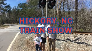 👀CSX Q652 and a quick look at the Hickory NC Train Show🚂 [upl. by Anelehs]