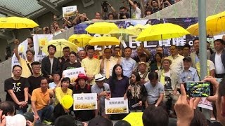 Hong Kong marks 2nd anniversary of Umbrella Revolution [upl. by Rora307]