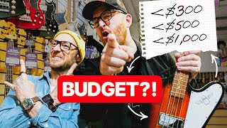 Buying a bass UNDER 1000 3 budgets to consider [upl. by Noyar]