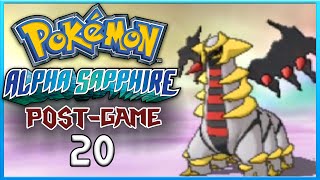 Pokemon Alpha Sapphire Giratina amp Griseous Orb ORAS Gameplay Walkthrough Playthrough [upl. by Otanutrof790]