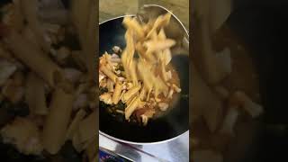 Whole wheat pasta with leftover tomato curry to the diet hunger rescue dietfood viralvideo [upl. by Atinar278]