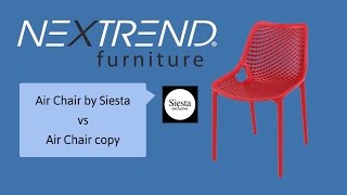 Siesta Air Chair® vs Copies [upl. by Zerimar]