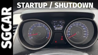 2014 Hyundai Elantra GLS 16 5th Gen  Startup Shutdown Chimes 웰컴시동 [upl. by Fishbein]