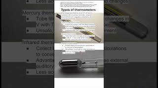 Types of thermometers [upl. by Euginom]