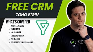 Where to Bigin  Zohos FREE CRM [upl. by Assilym]