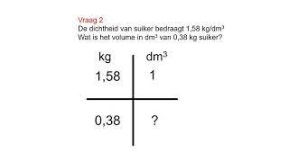 Hoe werkt de verhoudingstabel Korte uitleg Geschikt voor vmbo havo en vwo [upl. by Dymoke]