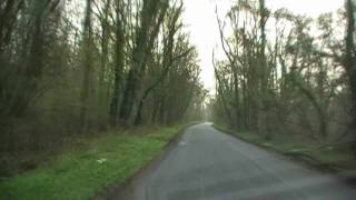 Driving On Mill Lane From Drakes Broughton To Wadborough Worcestershire England 27th March 2011 [upl. by Liatris]