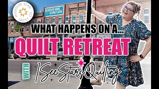 Quilting Retreat With ISeeStarsQuilting 🥳 Come See What Happened ✨ [upl. by Semela]