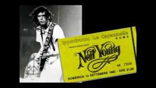 Neil Young Live in Rome 1982  Full concert [upl. by Ynaffat]