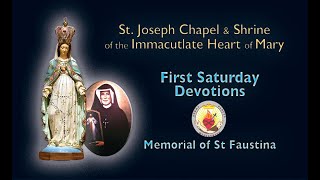 Terra Sancta Ministries Live  First Saturday Devotions [upl. by Munt]