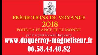 Prédictions 2018 de voyance internationales par un voyant sélectionné par le Guide de la Voyance [upl. by Grae]