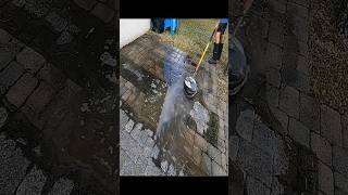 Power Washing a Filthy Paver Porch [upl. by Attenat757]