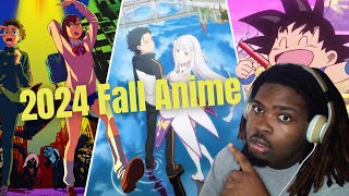 Top 10 Most Anticipated NEW Anime of Fall 2024  Reaction [upl. by Ennaxor]