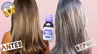 Como matizar o cabelo com Violeta Genciana [upl. by Katina89]