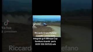 Riccardo Errani Stefano Casadio Lancia Delta integrale 16v grA Ungheria Mitropa Cup [upl. by Rosenwald]