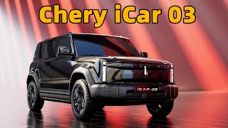 A offroad vehicle priced at 15000 What are the advantages of the Chery iCar 03 [upl. by Irtemed]