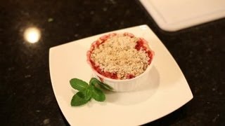 How to Prepare Rhubarb for Crumble  Delicious Recipes [upl. by Davy979]