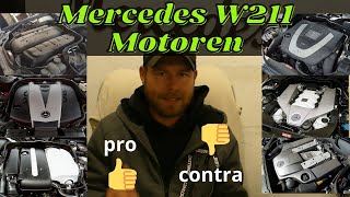 Mercedes W211 EKlasse Motoren Benziner  Diesel pro amp contra  Beratung  MB Youngtimer Parts [upl. by Hadsall]