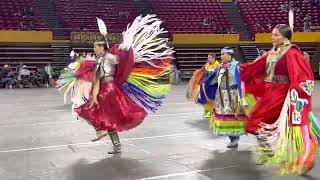 Women’s Fancy Shawl  2023 ASU PowWow [upl. by Ycnalc]