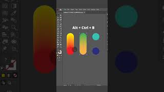 Illustrator Tips Blend option follow us for more tipsyoutubeshorts tutorial viralvideo trending [upl. by Kyrstin]