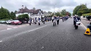 Ulsters First Flute Band UFFB  BELFAST DISTRICT NUMBER 5 12TH JULY 2024 [upl. by Atled]