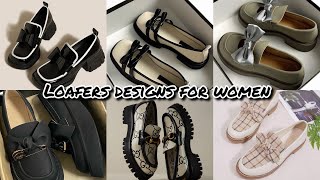 Ladkiyon ke Stylish Loafers Shoes Design 2024  Beautiful Style ke Latest Loafers Shoes Design 2024 [upl. by Ahsonek]