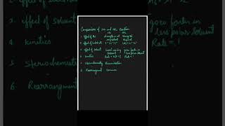 Comparison oF SN1 and SN2 reactionSN reaction of Alkylhalide jee fsc yt neet chemistry [upl. by Ahseyk]