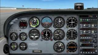 Basic Introduction to VOR Navigation FSX Tutorial [upl. by Leima]