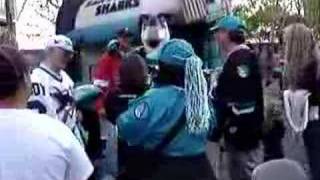 SJ SHARKIE BITES INTO A WINGS FAN [upl. by Major]