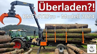 Überladen BMF14T2Pro  Modell 2024  Ersteinsatz am Fendt Favorit 511 C [upl. by Aitahs986]