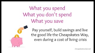 What You Spend What You Dont Spend amp What You save [upl. by Vidda]