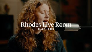 Rhodes Live Room  Ellur  Boys Live [upl. by Nylrak571]