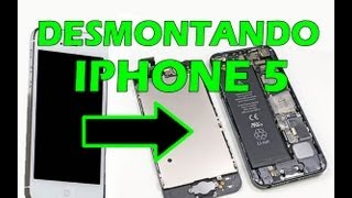 Como abrir o Iphone 5 DETALHADO [upl. by Foss]