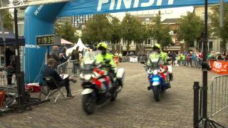 Den Haag Marathon  Tesfaalem Mulugeta wint Halve Marathon [upl. by Inneg148]