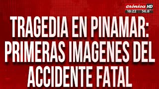 Tragedia en Pinamar hablamos con asistentes al lugar [upl. by Ittam]