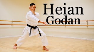 Kata Heian Godan Full Tutorial [upl. by Destinee]