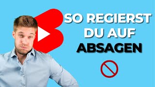 Wie reagierst du auf Absagen🤐 shorts youtubeshorts [upl. by Tremml]