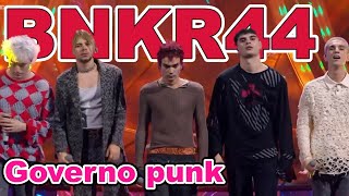 BNKR44 Governo punk Sanremo 2024 Intervista [upl. by Animrelliug]