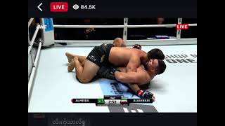 Marcus Almeida Vs Amir Aliakbari Hightlights MMA 169 today highlights [upl. by Mcneely]