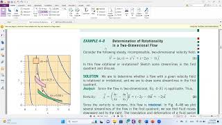 Fluid Mechanics Fundamental amp Applications Ch4 Vorticity and Rotationality [upl. by Casie]