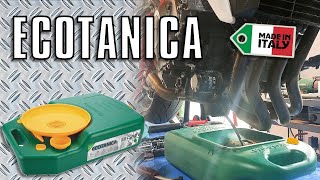 ECOTANICA per Cambio Olio Auto e Moto Svuotamento e Contenimento [upl. by Carlynne458]